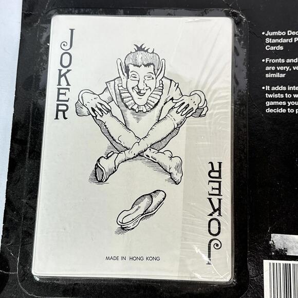 National Lampoons Cheaters Playing Card Set 1993 Jumbo Deck Extremely Rare NEW - Picture 4 of 15